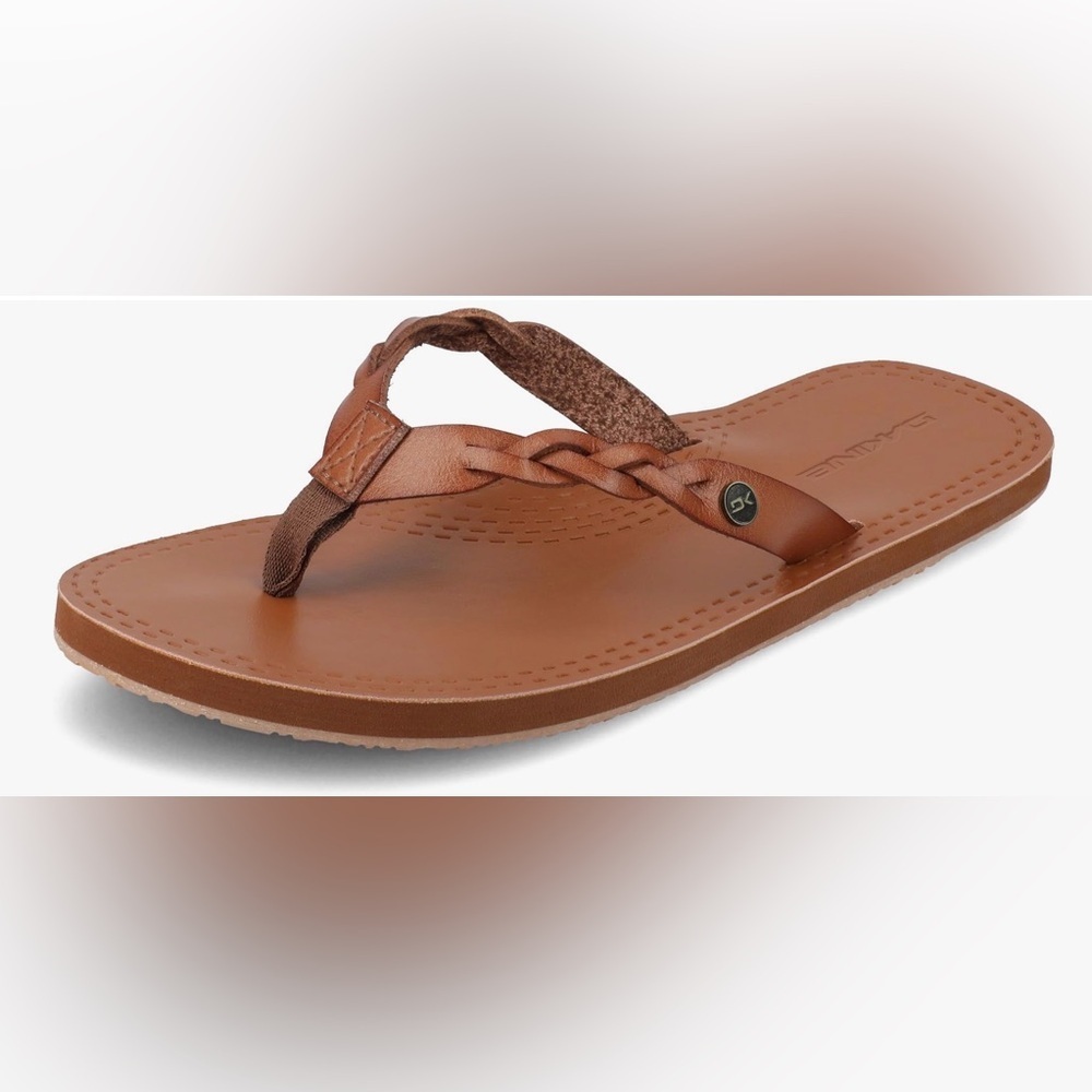 Dakine Roarah Flip Flop Size 8 Woman Cottagecore Bohochic Springbreak Travel